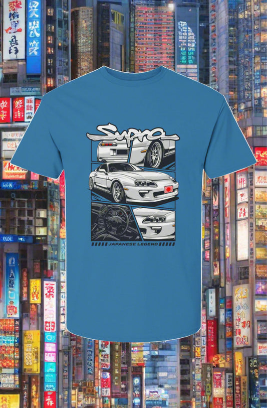 Streetwear SpeedElite Designs - Toyota Supra "Japanese Legend" T-shirtElite Designs - Toyota Supra "Japanese Legend"