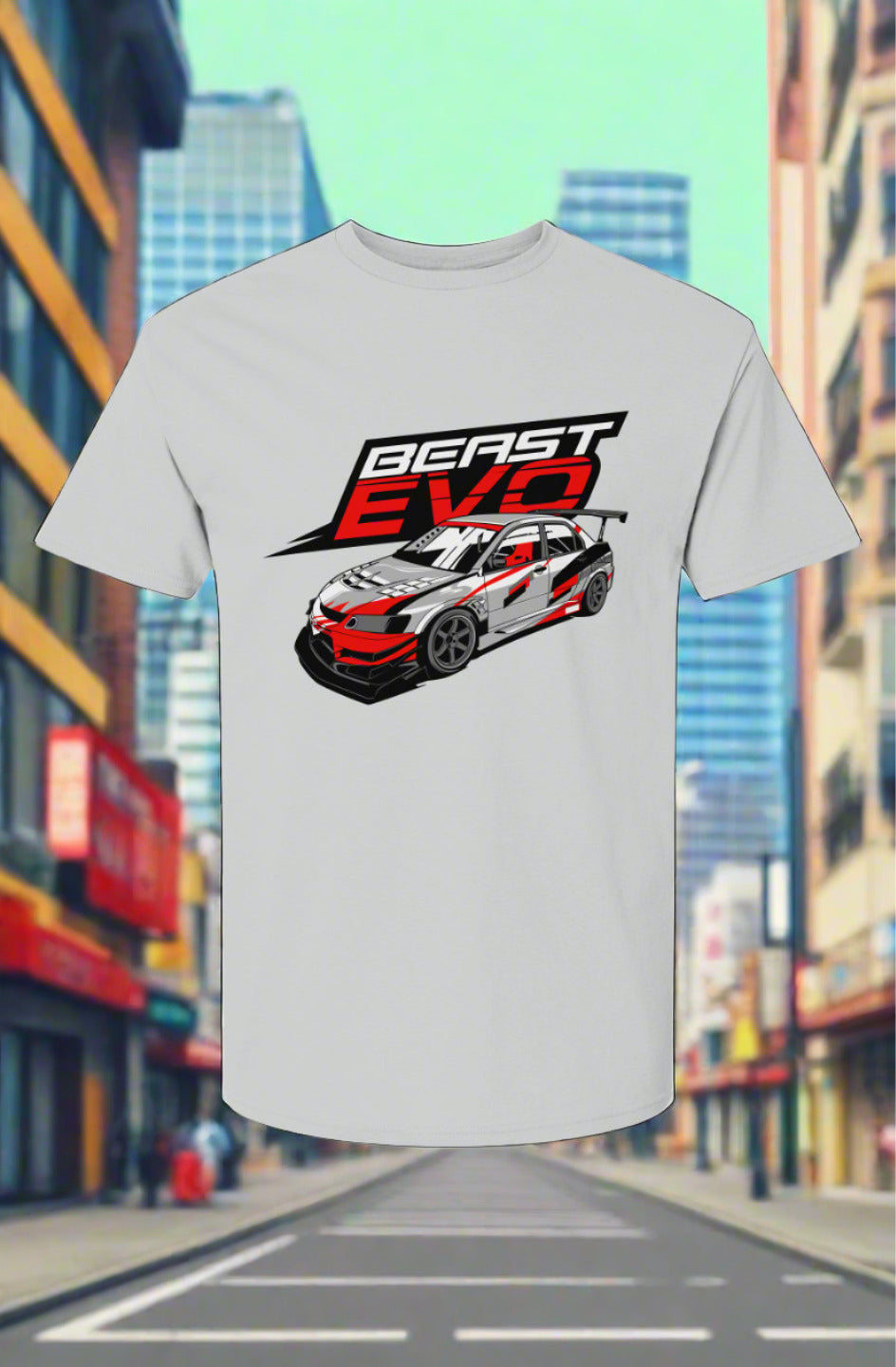 Streetwear SpeedElite Designs - Mitsubishi EVO IX "BEAST" T-shirtElite Designs - Mitsubishi EVO IX "BEAST"