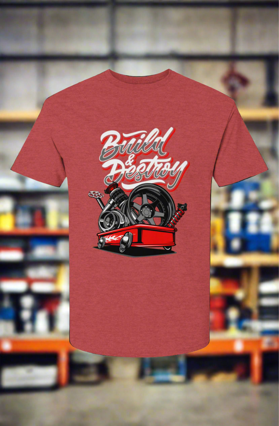 Streetwear SpeedElite Designs - Build & Destroy T-shirtElite Designs - Build & Destroy