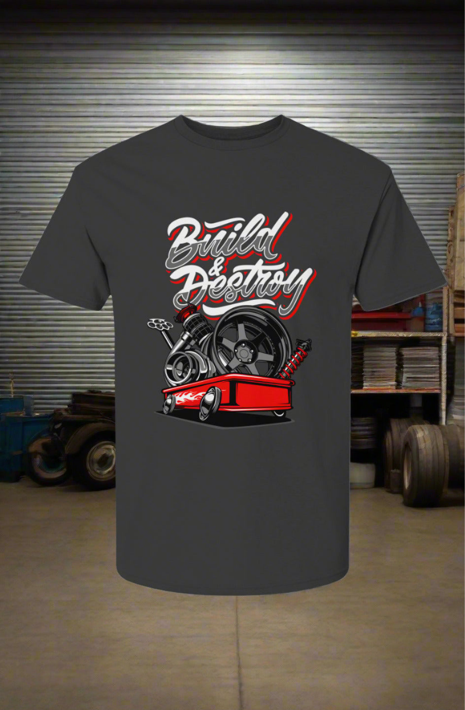 Streetwear SpeedElite Designs - Build & Destroy T-shirtElite Designs - Build & Destroy