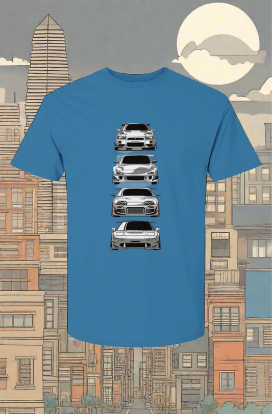 Elite Designs - JDM Legends: Skyline, RX-7, Supra, NSX T-Shirt