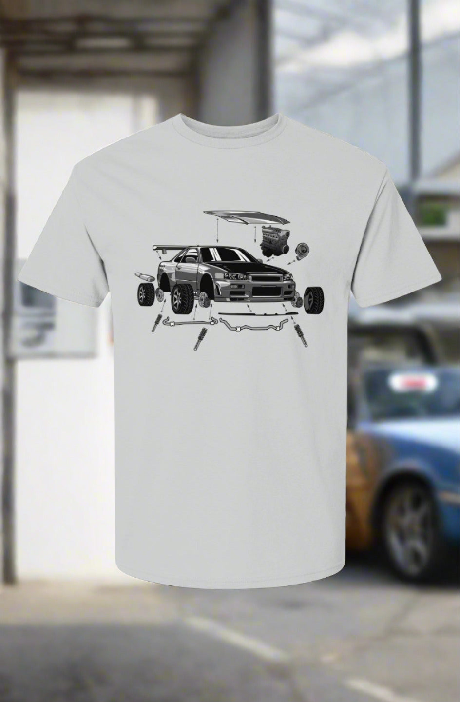 Elite Designs - Nissan Skyline Anatomy T-Shirt