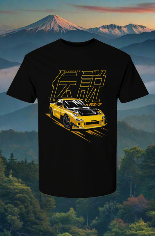 Elite Designs - Mazda RX-7 "Legends" T-Shirt