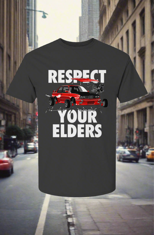 Elite Designs - BMW M3 Classic "Respect Your Elders" T-Shirt