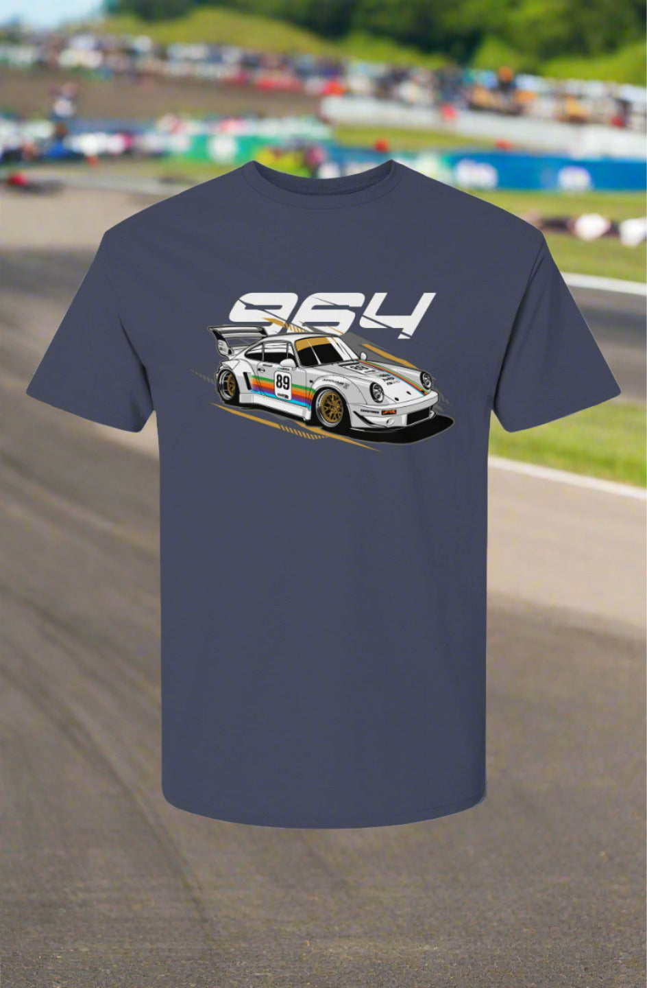 Elite Designs - Porsche 964 #89 Racecar T-Shirt