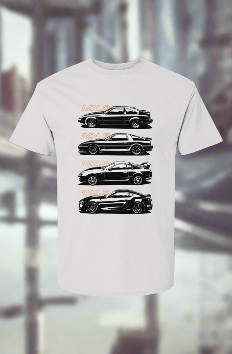 Elite Designs - Toyota Supra Generations T-Shirt