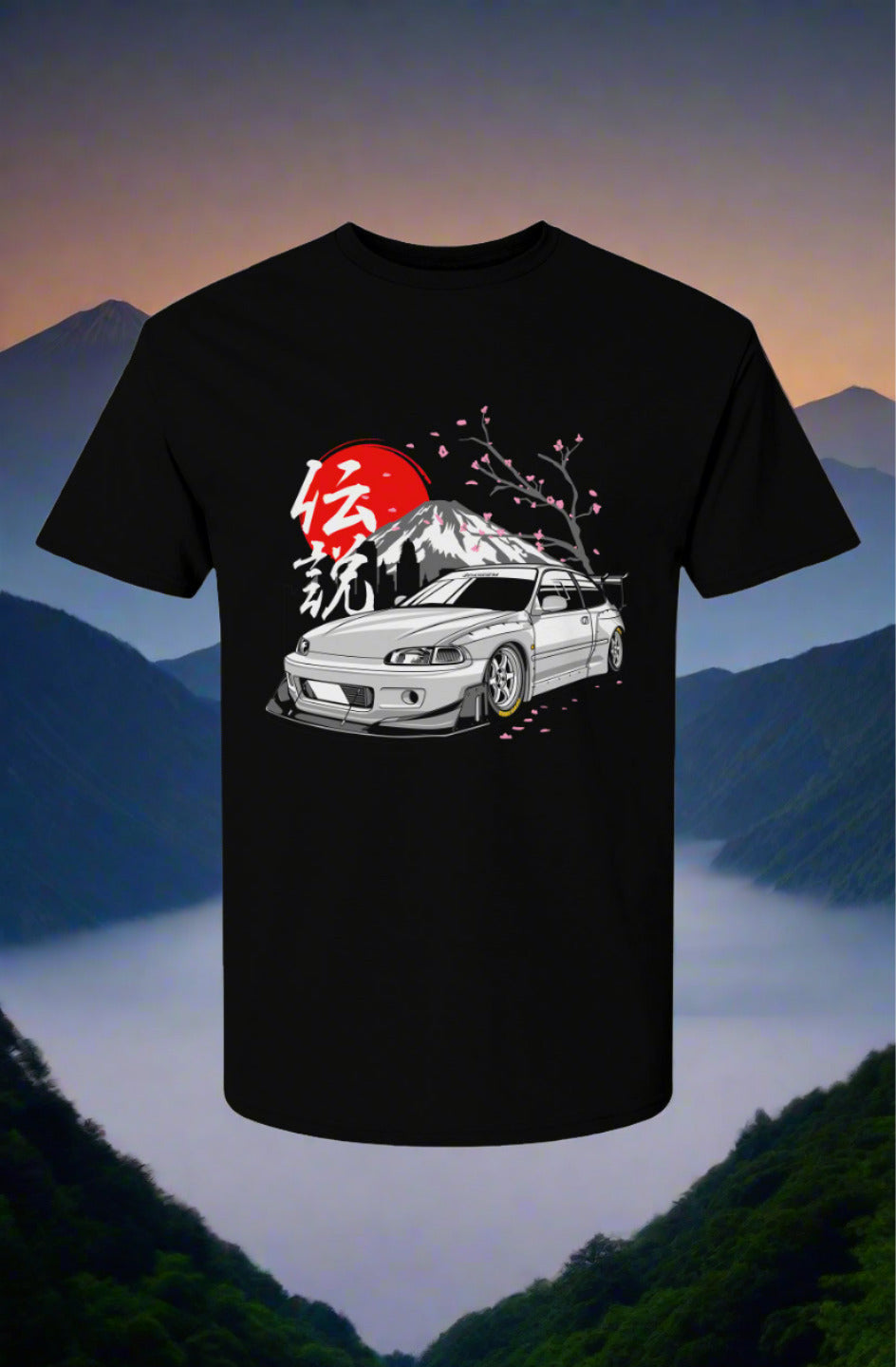 Streetwear Speed - Elite Designs - Honda Civic Pandem Edition T-Shirt