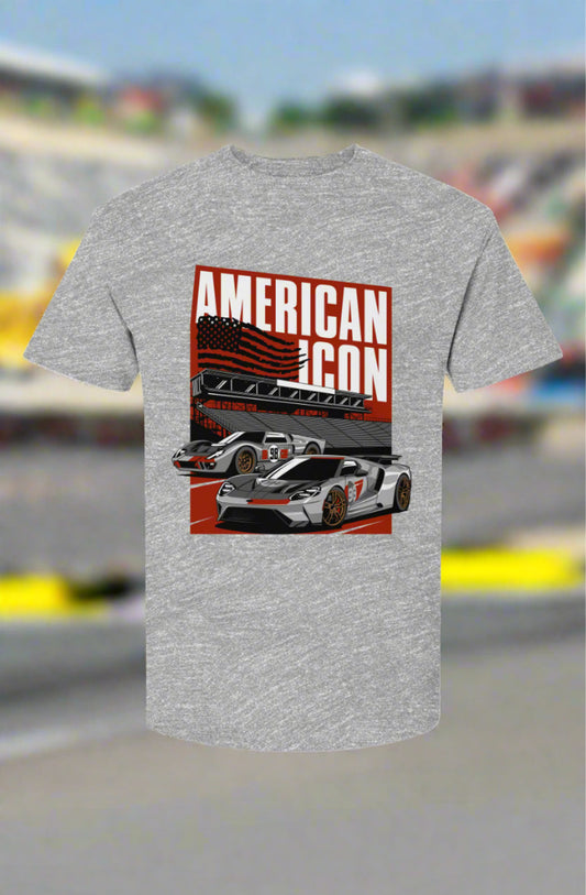 Streetwear Speed - Elite Designs - Ford GT & Ford GT40 "American Icon" T-Shirt