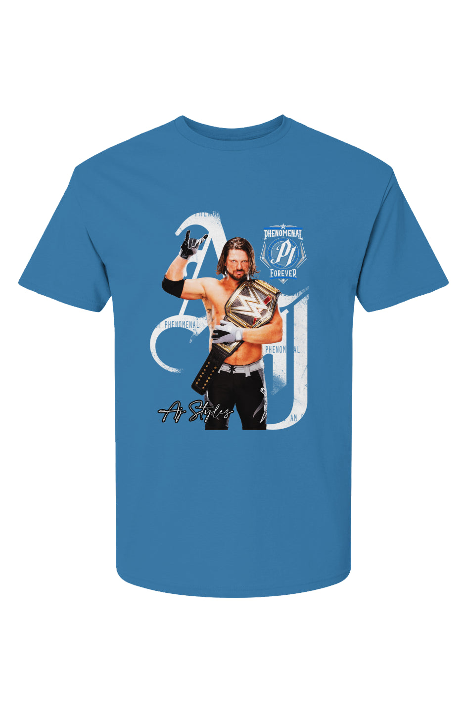 Wrestling Designs - AJ Styles T-shirt