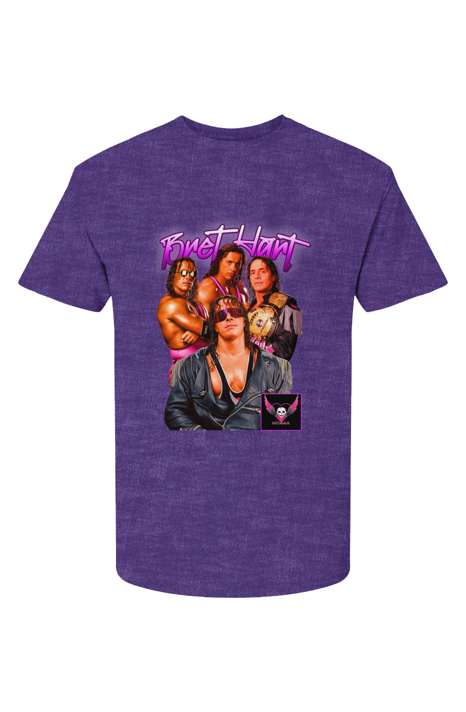 Wrestling Designs - Bret Hart T-shirt