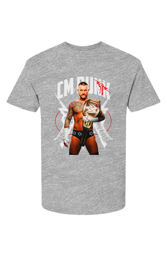 Wrestling Designs - CM Punk T-shirt