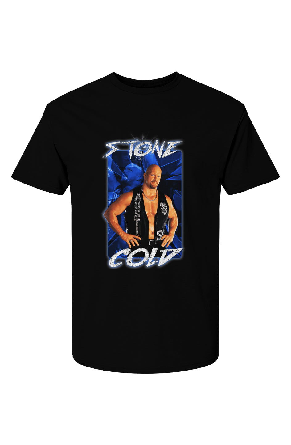 Wrestling Designs - Stone Cold T-Shirt 1