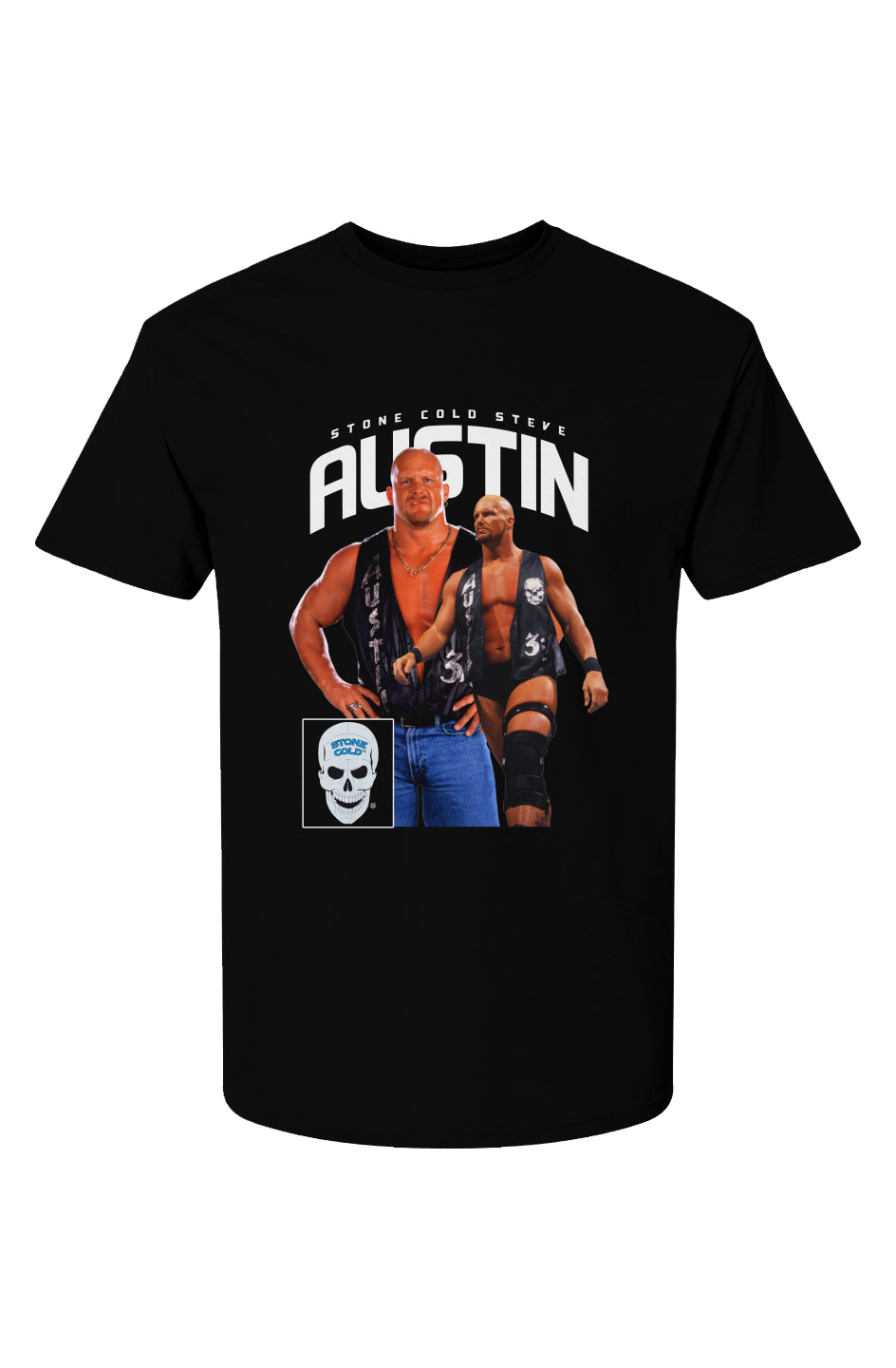 Wrestling Designs - Stone Cold T-Shirt 2