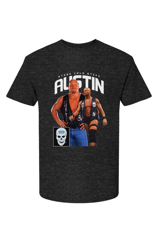 Wrestling Designs - Stone Cold T-Shirt 2