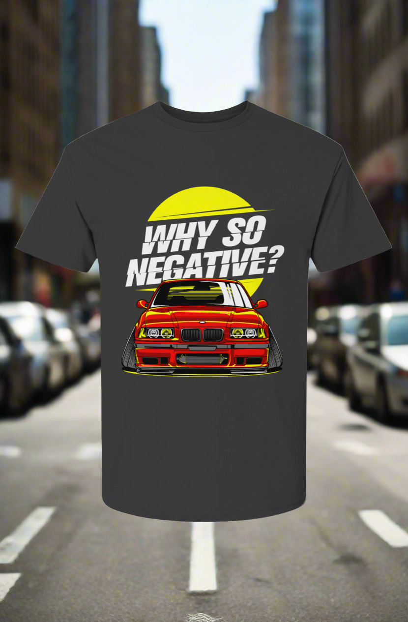 Streetwear SpeedElite Designs - BMW Why So Negative? T-shirtElite Designs - BMW